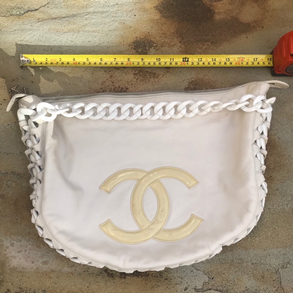 CHANEL BAG, MODERN CHAIN HOBO HANDBAG - AUTHENTIC! - Picture 15 of 15